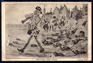 The Fool Pied Piper,Uncle Sam Parody,Political