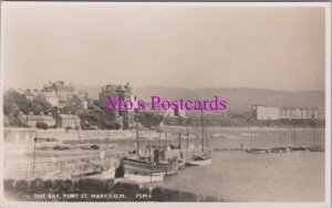 Isle of Man Postcard - The Bay, Port St Mary - RP -  RS37917