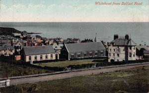 WHITEHEAD COUNTY ANTRIM NORTHERN IRELAND~FROM BELFAST ROAD~1910 POSTCARD