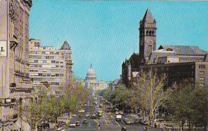 Washington DC View Of Pennsylvania Avenue