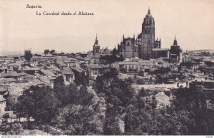 SEGOVIA, Castill y Leon, Spain, 1900-1910s; La Catedral Desde El Alcazar