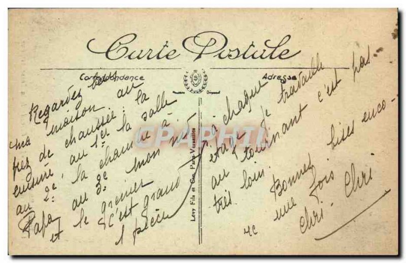 Old Postcard Domfront Cascade De La Fosse Arthour