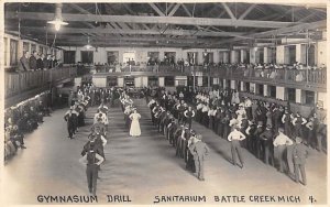 Gymnasium Drill, Sanitarium Battle Creek, Michigan, USA Occupation, Nurse 1910 