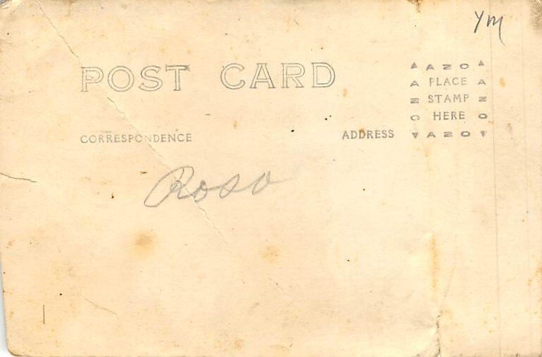 Black Army Man Postcard