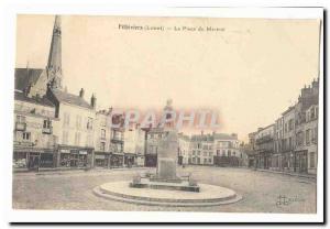 Pithiviers Old Postcard Place du Martroi