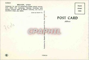 Modern Postcard Greeting from Utah Beaver