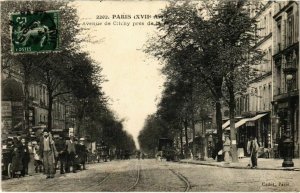CPA PARIS 17e - Avenue de Clichy (75080)