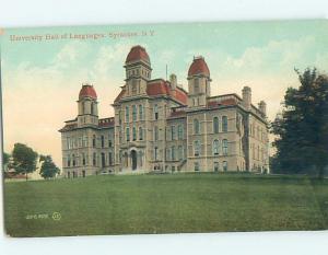 Divided-Back HALL OF LANGUAGES AT SYRACUSE UNIVERSITY Syracuse New York NY L8337