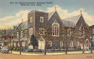 St. Simeon's by-the-Sea Episcopal Church Wildwood, New Jersey Postcard