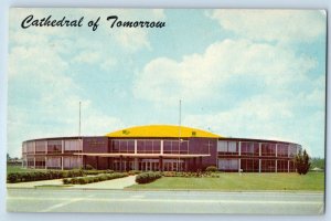 1940 Cuyahoga Falls Ohio Postcard Cathedral Tomorrow Interdenominational Church