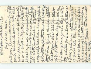 Pre-Linen christmas BEAUTIFUL RED BREASTED BIRD IN THE FOREST HL0375