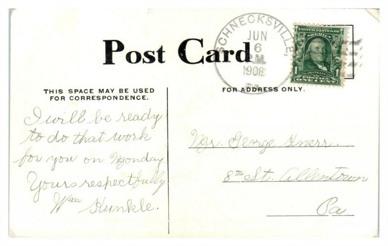 1908 Victoria Hotel, Chicago, IL Postcard *6L(2)34