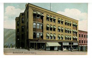 VT - Brattleboro. American Building   *RPO- Newport & Springfield Railroad