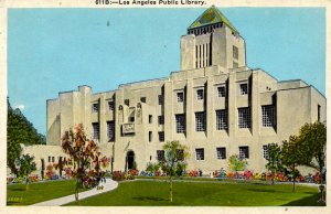 Los Angeles, California - The Los Angeles Public Library - c1920