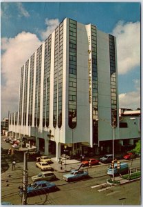 VINTAGE CONTINENTAL SIZE POSTCARD HOTEL OROVERDE AT GUAYAQUIL ECUADOR