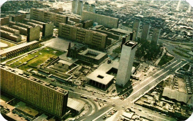 CPM AK Vista aérea de la Unidad Nonoalco Tlatelolco MEXICO (647726)