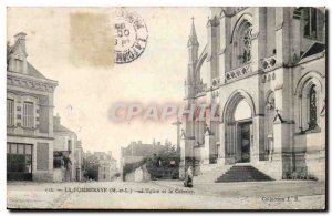 Pommeraye Old Postcard L & # 39eglise and Calvary