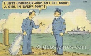 Military Comic Writing On Back 