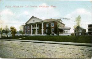 Wales Home for Old Ladies - Brockton, Plymouth County, Massachusetts pm 1908