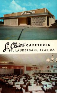 Ft. Lauderdale, Florida - Showing St. Clair's Cafeteria - c1960