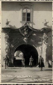 Alba Iulia Romania Celate Poarta II Real Photo Vintage Postcard