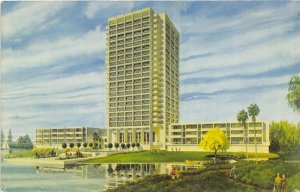 Sarasota Florida 1950-60s Postcard Plymouth harbor Retirement Community