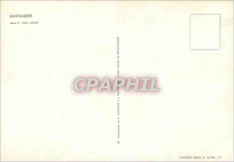 Postcard Modern Santander
