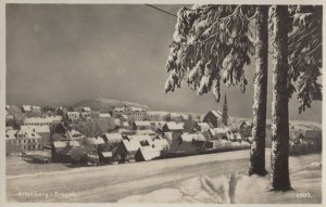 Altenberg Erzgeb Winter Snow German Old Real Photo Postcard