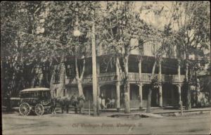 Waukegan IL Waukegan House c1910 Postcard