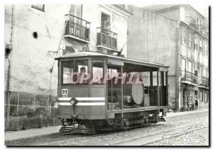 Postcard Modern Selten trifft man Arbeitstriebwagen in Lissabon Hier der der ...