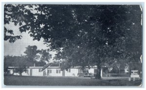 c1950 The Chestnut Motel & Restaurant Cottages Corbin Kentucky Vintage Postcard