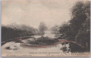 Kerhonkson, New York, Scene on the Rondout Creek / River - 1907