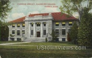 Carnegie Library - Topeka, Kansas KS