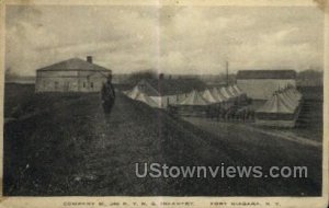 Company M - Ft Niagara, New York NY Postcard