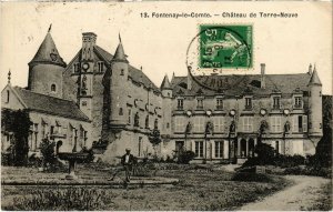 CPA FONTENAY-le-COMTE - Chateau de Terre-Neuve (112724)