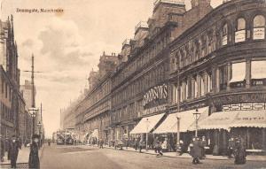 BR97291 deansgate manchester double decker tramway   uk