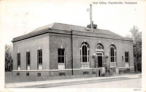 Fayetteville Tennessee Post Office Building B/W Photo  Vintage PC U5164