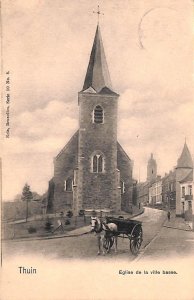 ac0088 - BELGIUM - Carte Postal Ancienne VINTAGE POSTCARD - THUIN - 1904-