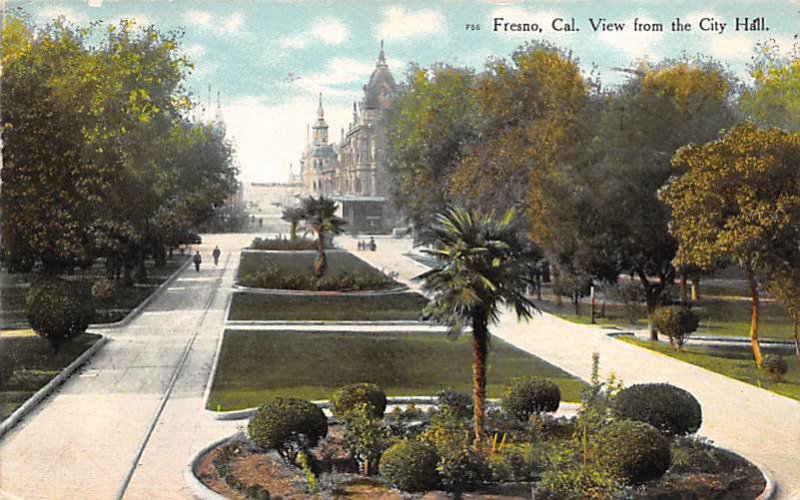 View from the City Hall Fresno CA