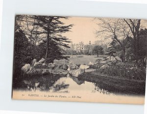 Postcard Le Jardin des Plantes, Nantes, France