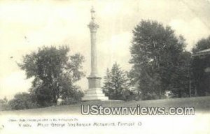 Major George Stephenson Monument - Fremont, Ohio
