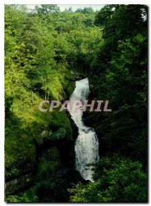 Postcard Modern Limousin Picturesque Waterfalls of Gimel