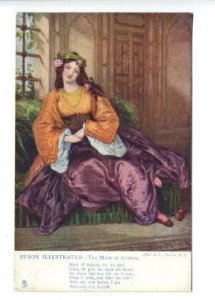 Raphael Tuck Byron Illustrated The Maid of Athens #2750 Postcard