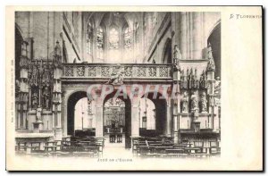 Postcard Old St Florentin Jufe of The Church