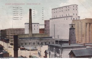 CEDAR RAPIDS, Iowa, PU-1908; Quaker Oats Elevators