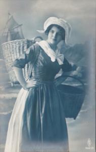 Young Dutch Girl In Traditional Costume