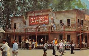 Calico Saloon, Ghost Town Knott's Berry Farm, Buena Park, California, CA, USA...