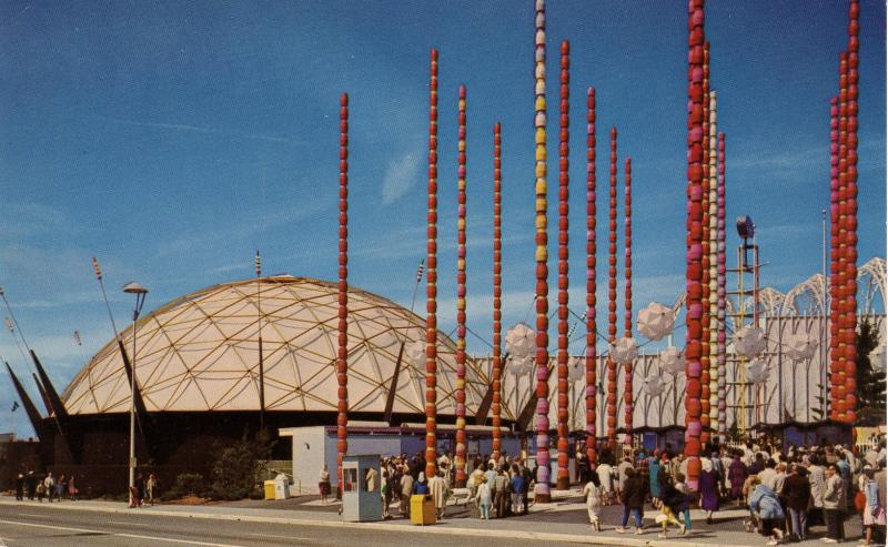 WA - Seattle, 1962. Seattle World's Fair (Century 21 Exposition). South Gate ...