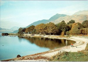 Loch Lomond at Rowardennan Stirlingshire United Kingdom Postcard