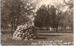 RPPC ELDORA, IA Iowa   INDUSTRIAL SCHOOL for BOYS   1914  Postcard